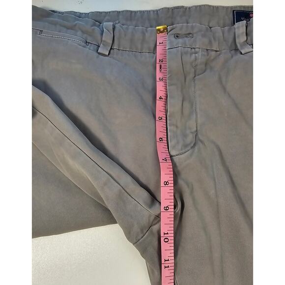 Chilmark Chinos 32x34 Vineyard Vines grey career casual work SLIM preppy pants - Picture 10 of 10
